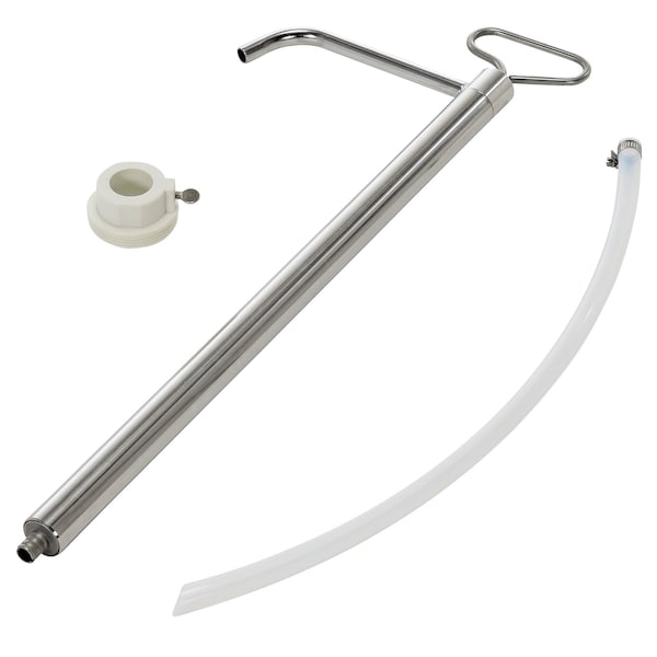 Stainless Steel Piston Pail Pump, 1" Bung